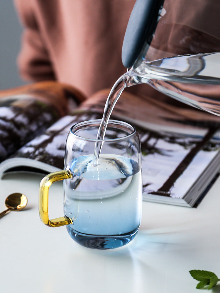 ULUXX™ Signature European Elegance: Premium Bottle & Glass Cup Ensemble