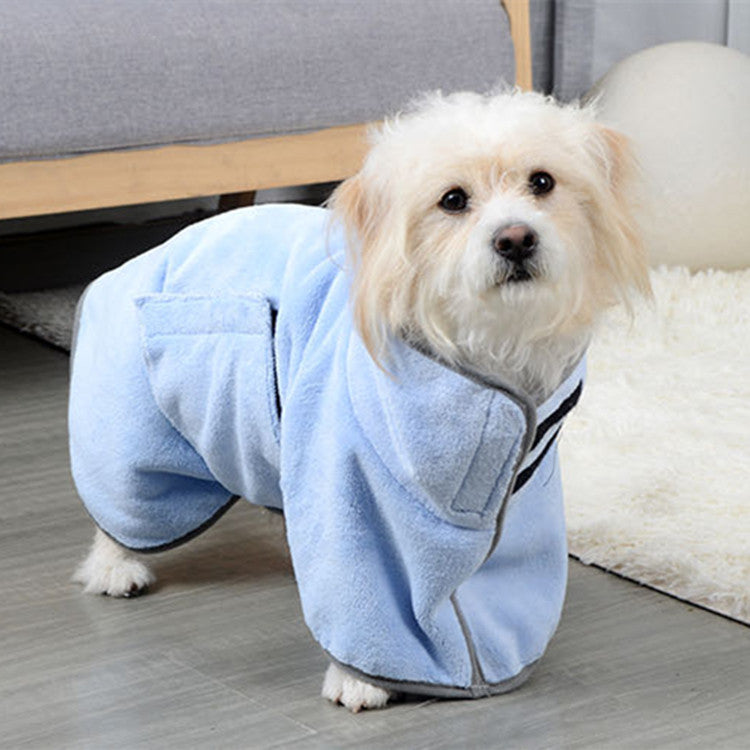 UDOGDRY™ Ultra Comfortable Microfiber Absorbent Dog Bathrobe
