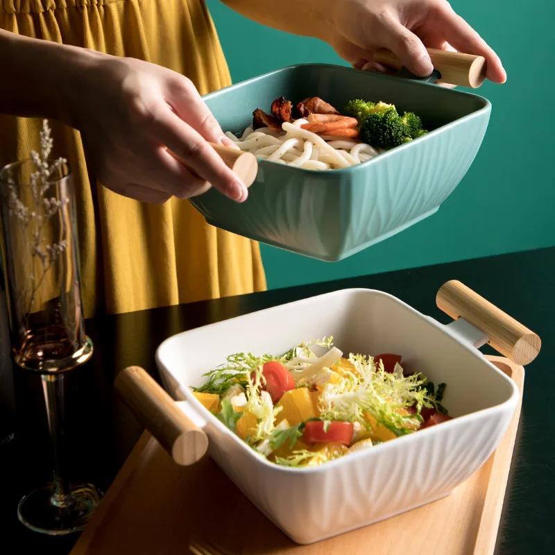 CeraChic™ Contemporary Heat-Proof Gourmet Bowl