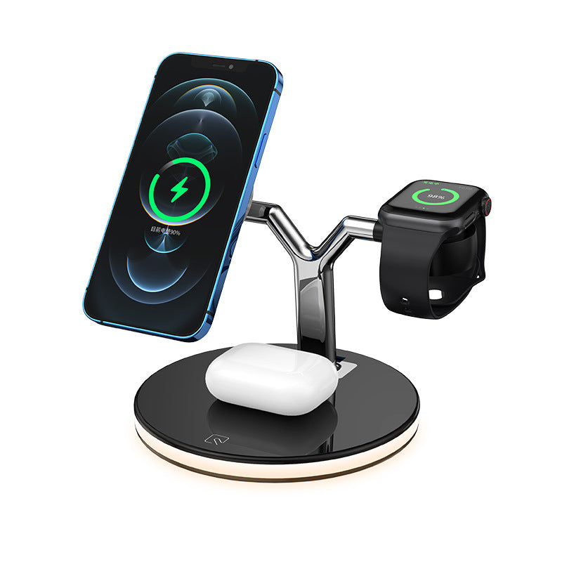 UtechCharger™ Elegant Wireless Dock Station 3 in 1 with Night Lamp