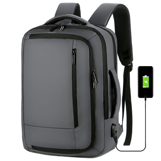 LEXBACK™ Waterproof Executive Backpack for Laptop with USB Port