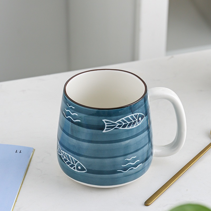 JStyle™ Finest Japanese Morning Bliss Ceramic Mug