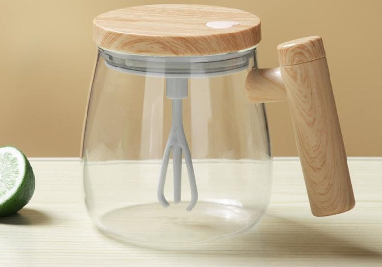 MagicUmix™ Self-Stirring Glass Electric Mixing Mug