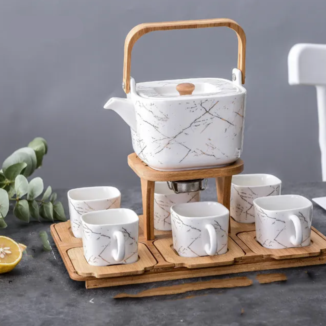 UHome Line™ Elegant Imported Ceramic Tea Set