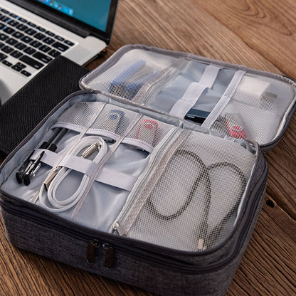 USTOREE™  Multilayer Travel Electronics Organizer