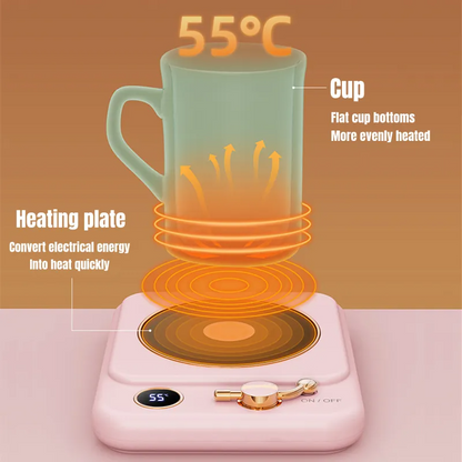 URETROM ™  Intelligent Coffee Mug Warmer with Digital Display