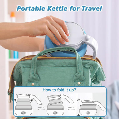 TRAVELKETTLE FLEX™ Foldable and Portable Electric Kettle