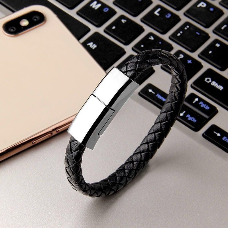 BUY 1 and GET 2 - NEWIRE™ Leather Charging Bracelet