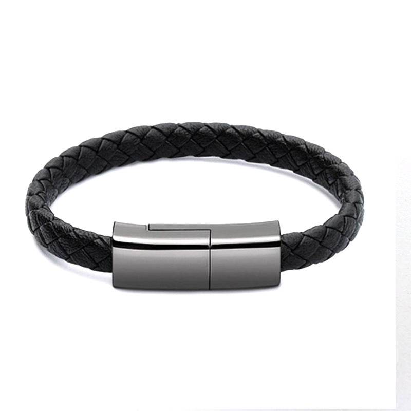 BUY 1 and GET 2 - NEWIRE™ Leather Charging Bracelet