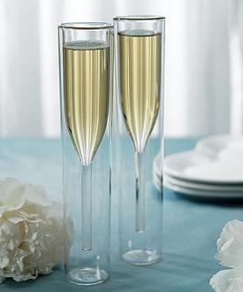 UHome Elite Collection™: Set of 6 Exquisite Champagne Glasses