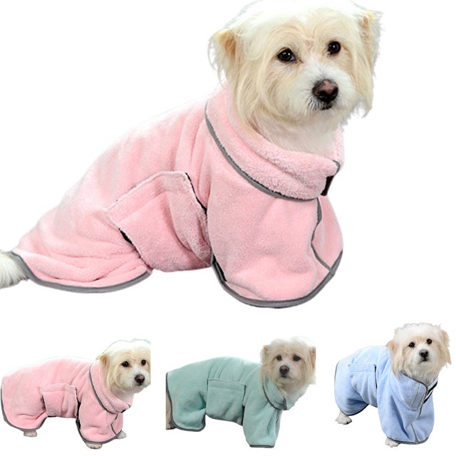 UDOGDRY™  Ultra Comfortable Microfiber Absorbent Dog Bathrobe