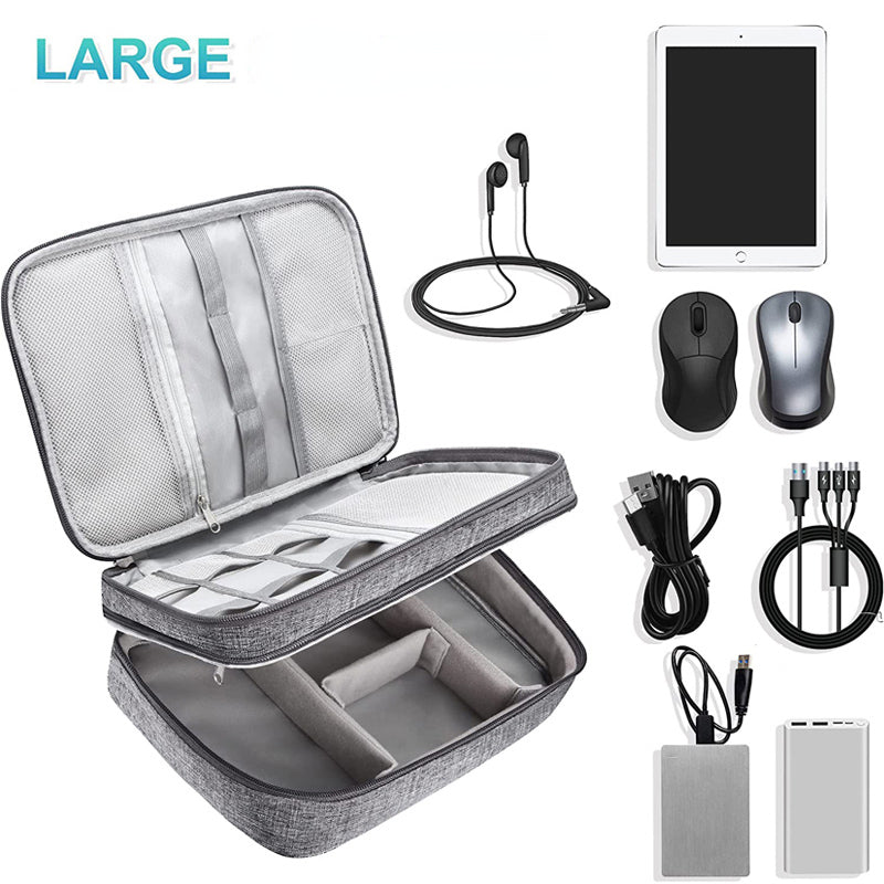 USTOREE™  Multilayer Travel Electronics Organizer