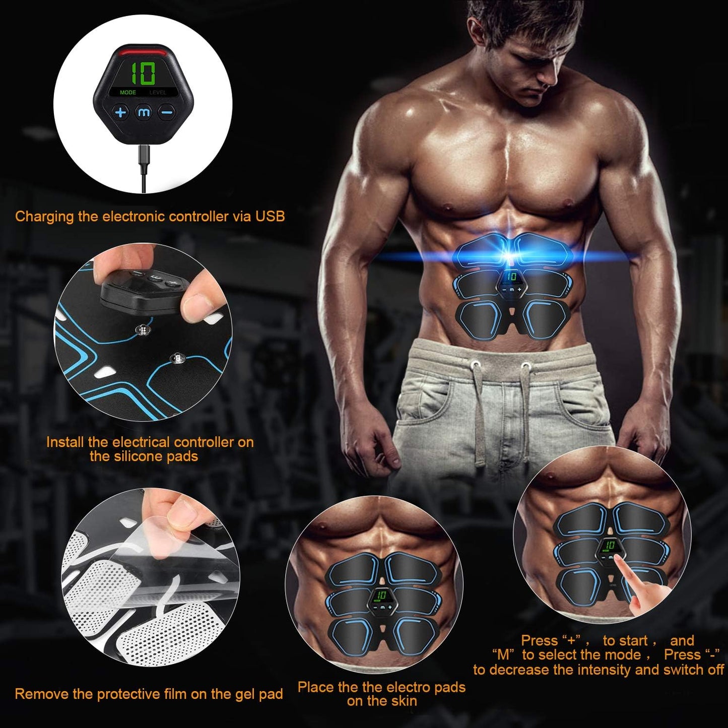 FLEXGY EMS™ Digital Muscle Stimulator