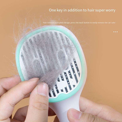 Cat Comb with UV LED Sterilization Light - Brush for Pets Hairs