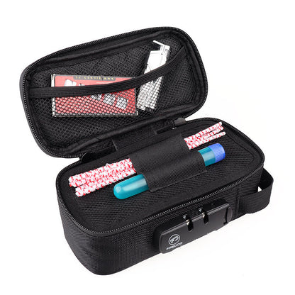 FIREDOG Carbon Odor Proof Case with Lock for Travel Storage