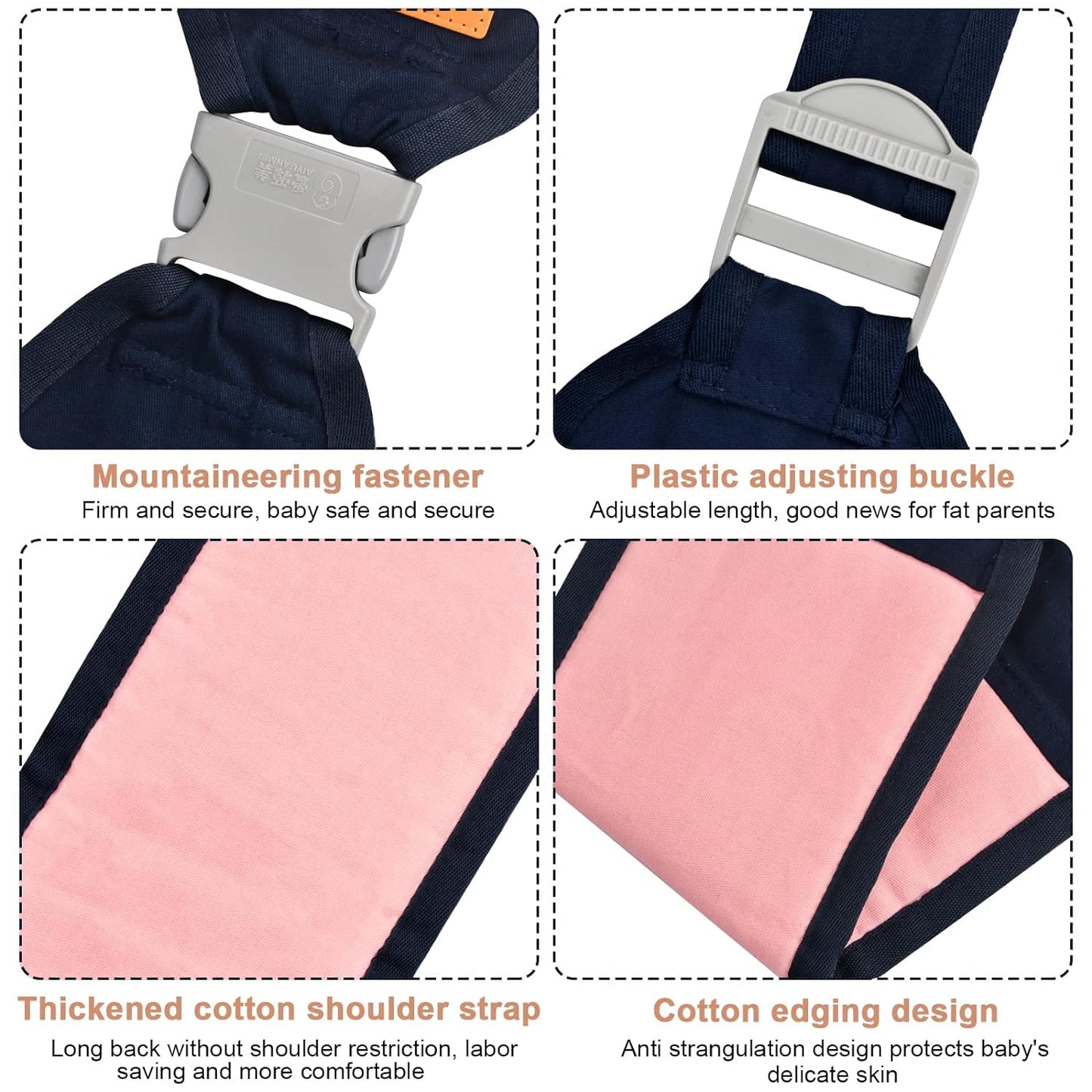 UBabyCarrier™  - Comfortable and Easy Baby Sling