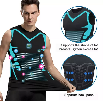 ENERGXCELL™ Men's Ionic Breathable Sculpting Tank Top