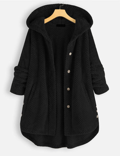 ULinePureColor™ Comfortable Women Winter Coat Hooded Thick