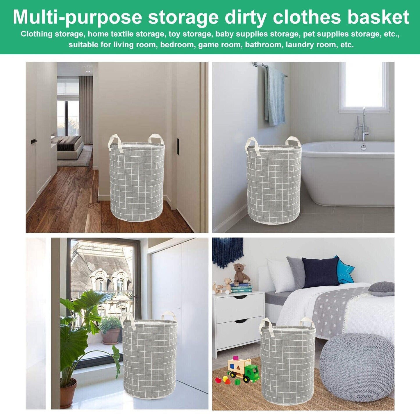 UFold-N-Go™ Laundry Hamper