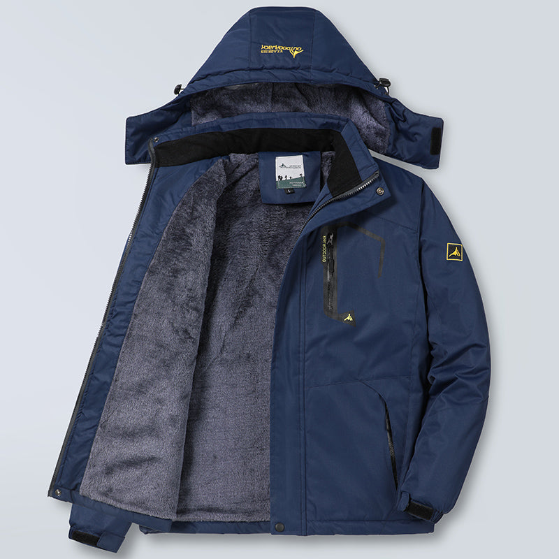 THE OUTDOOR SPORTS JACKET - Winter Waterproof Mountain Jacket with Multi-Pockets