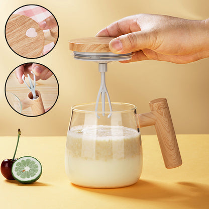 MagicUmix™ Self-Stirring Glass Electric Mixing Mug