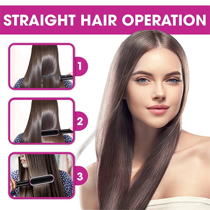 VENUSHAIR™  2 In 1 Hair Straightener Hot Comb - Ion Technology