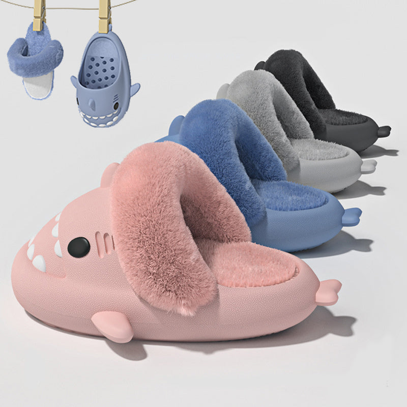 FuzzySharkz™ Winter Slippers