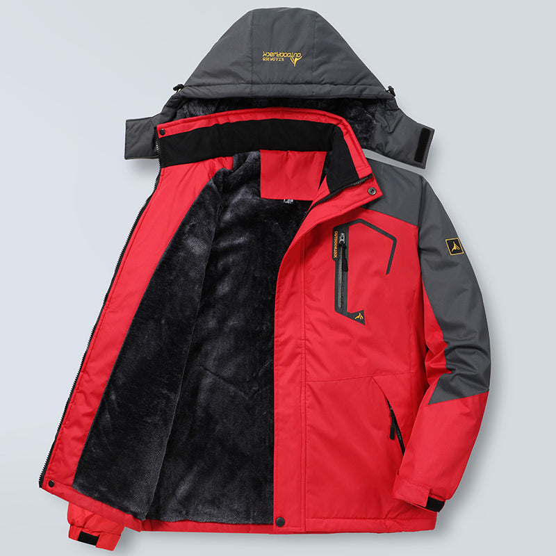 THE OUTDOOR SPORTS JACKET - Winter Waterproof Mountain Jacket with Multi-Pockets