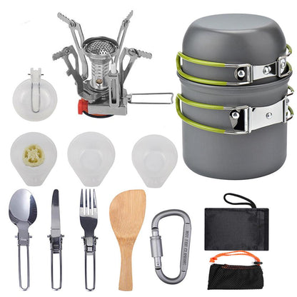 FORMAQ™ Portable Camping Cooking Kit 13 in 1 Adventure Collection