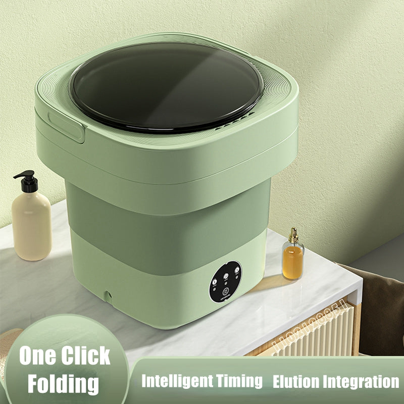 UHome Mini™ Foldable Washing Machine with Sterilization Light: The Ultimate Laundry Companion