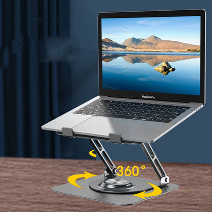 FlexBase™ Aluminum 360° Laptop Stand for Mac and PC